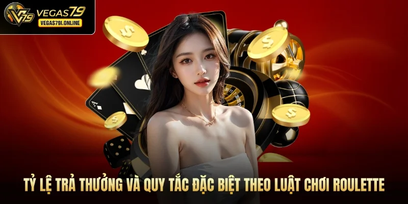 Tỷ lệ trả thưởng và quy tắc đặc biệt theo luật chơi Roulette